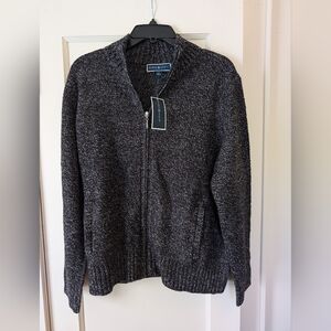 Karen Scott Large Women's grey Cardigan NEW/Never Worn